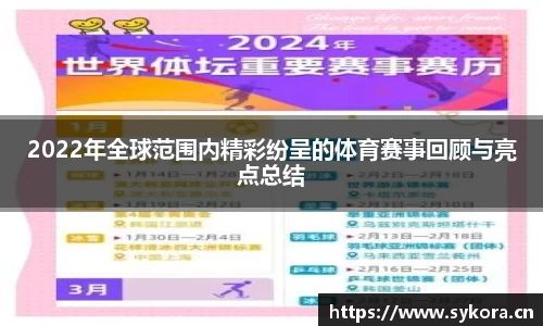 2022年全球范围内精彩纷呈的体育赛事回顾与亮点总结