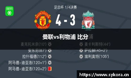 曼联vs利物浦 比分